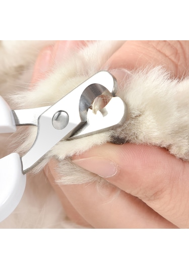 Vkemall Kedi Köpek Tırnak Kesici - Profesyonel Kedi, Köpek, Hamster Ve Küçük Hayvanlar İçin Plastik Tırnak Kesici Beyaz/pembe/mavi/sarı Seçenekli