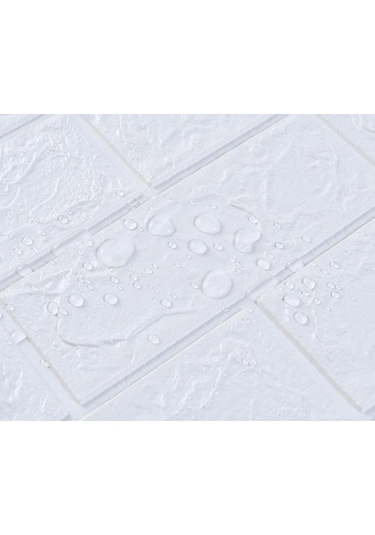 Renkli Duvarlar Kendinden Yapışkanlı Esnek Sünger Tuğla Duvar Kağıdı Paneli