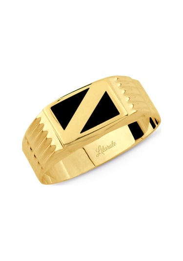 Erkek Kare Altın Yüzük