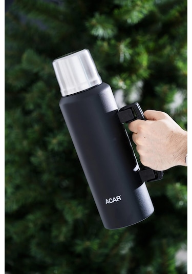 Acar Karat X Inox Termos - 1.50 Lt Siyah