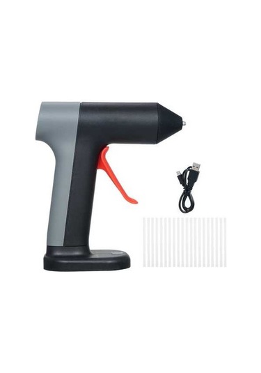 Pazly 3.7v Mini Tutkal Makinesi Seti, 20 Adet Tutkal Çubuğu, 2000mah Şarj Edilebilir, Hızlı Isıtmalı