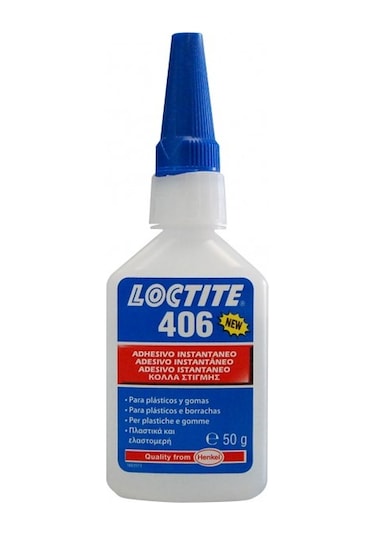 Loctite 406 - 50Gr Hızlı Yapıştırıcı Plastik Ve Kauçuk