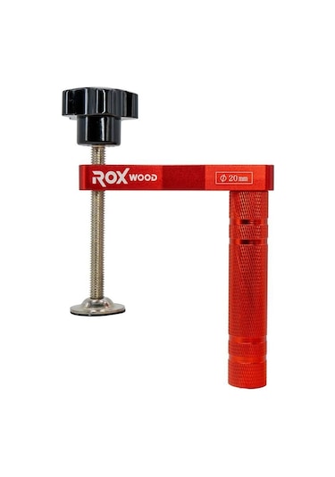 Rox Wood Alüminyum Ahşap Tezgah Kelepçesi 20mm