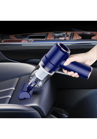 Araba Elektrikli Süpürgesi Yüksek Emiş Gücü Islak Ve Kuru Şarj Edilebilir Taşınabilir El Tipi Mini Elektrikli Süpürge Ev Ve Arabalar İçin 3826