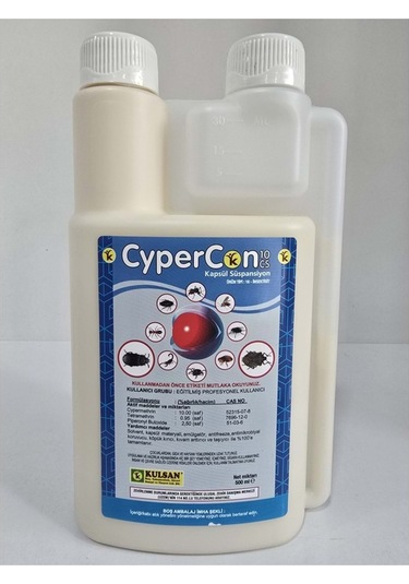 Cypercon 10 Cs Kokusuz Haşere Öldürücü 500 Ml
