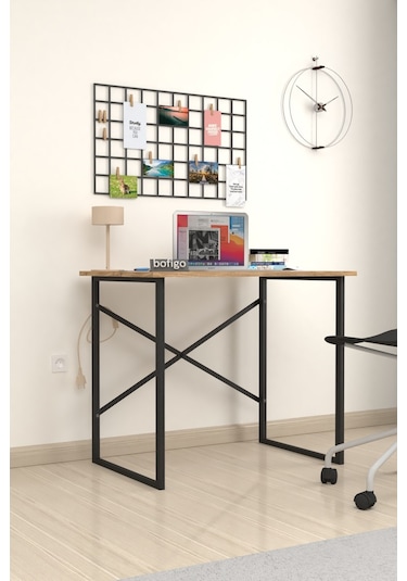 Bofigo 60x90 Cm Çalışma Masası Bilgisayar Masası Çam Açık Kahverengi