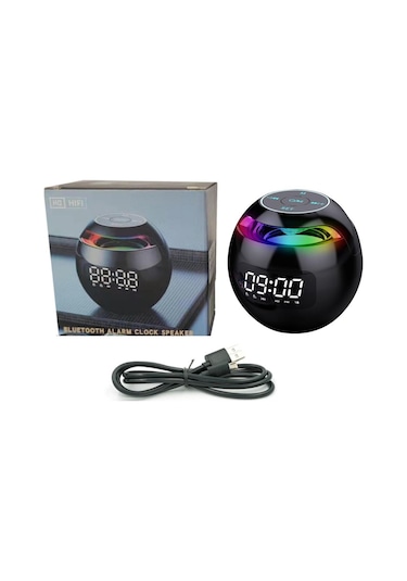 Gplus G90S Bluetooth 5.0 Çift Alarmlı Radyolu Dijital Masa Saati