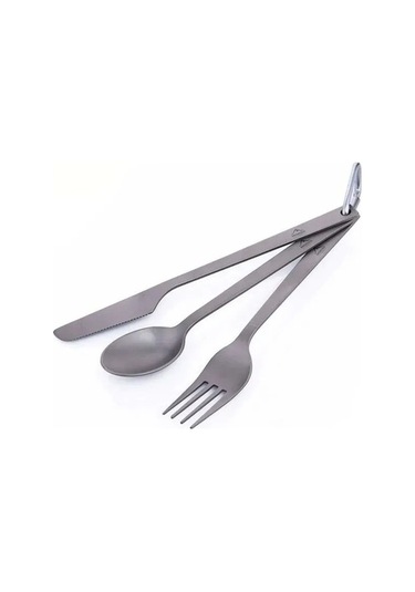 Novahub Widesea Katlanabilir Titan Çatal Kaşık Seti - 3'lü Pratik Ve Dayanıklı Kamp Malzemesi, Çok Renkli Kamp Yararlı, 100 Karakter Çok Renkli