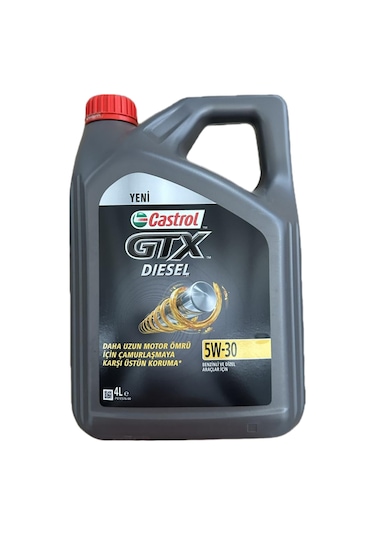 Castrol GTX Diesel 5W-30 C2 Motor Yağı 4 L