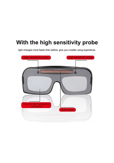 Dancemonkey Otomatik Ayarlanır Kaynak Gözlüğü - Proffesyonel Filtreli Gözlük