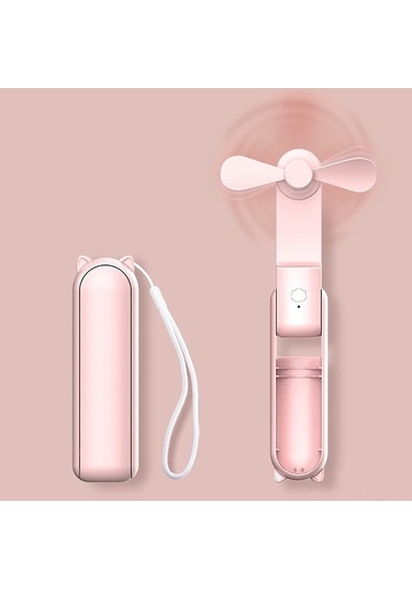 Fortunelane Usb Çift Kullanım Klipli Ventilatör: Iç/dış, Şarj Edilebilir, Mini Taşınabilir Fan