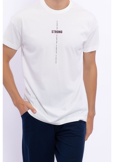 Arnetta Strong Krem Erkek Bermuda Takım
