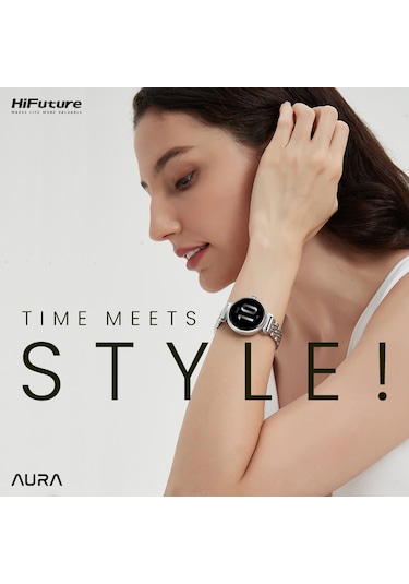 HiFuture Future Aura Amoled 27 MM Akıllı Saat (Distribütör Garantili)