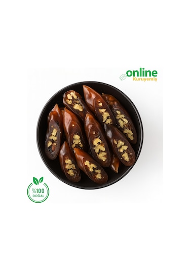 Online Kuruyemiş Koyu Bal Aromalı Cevizli Sucuk 1000 Gr