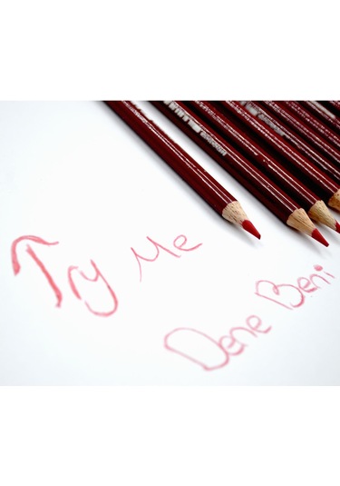 Pensan Kırmızı Kopya Kalemi 12 Adet Kod : 55410 Kırmızı