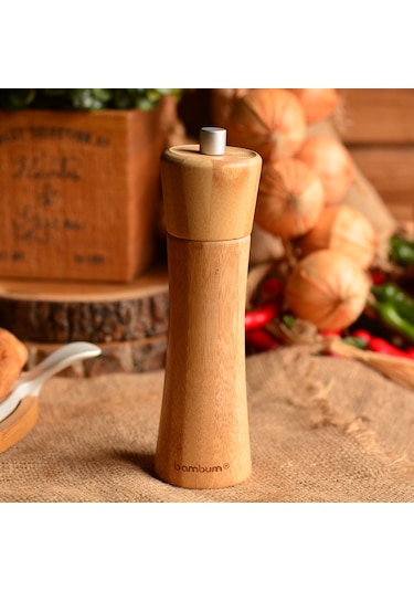 Bambum Paprika Tuz Ve Karabiber Değirmeni 19 Cm