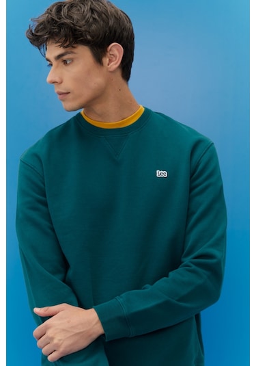 Lee Regular Fit Normal Kesim %100 Pamuk Bisiklet Yaka Şardonlu Sweatshirt L81IRY96 Çok Renkli Lee Regular Fit Normal Kesim %100 Pamuk Bisiklet Yaka Şardonlu Sweatshirt L81IRY96 Çok Renkli