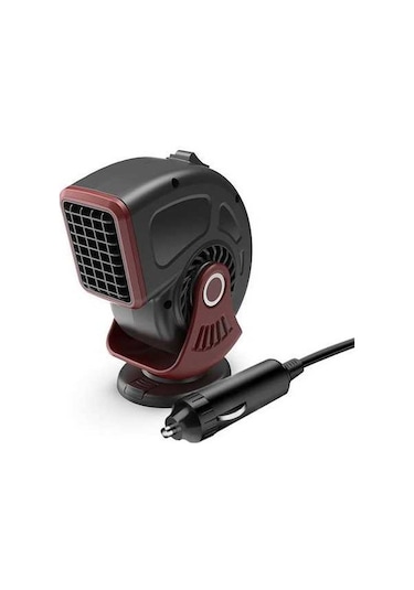 Novahub 12v 120w Araç Isıtıcısı Ve Soğutucu Sigara Çakmağı Adaptörü, Siyah, Koyu Kırmızı, 6x15x13cm, Araba Kullanımı
