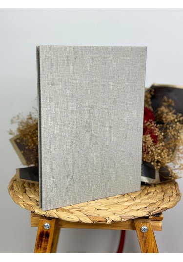 Rabsev 13x18cm 200 Fotoğraf Kapasiteli Lüks Çerçeveli Koton Fotoğraf Albümü WPP57200-V