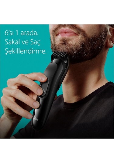 Braun Series 3 MGK3410 Hepsi Bir Arada Şekillendirme Seti