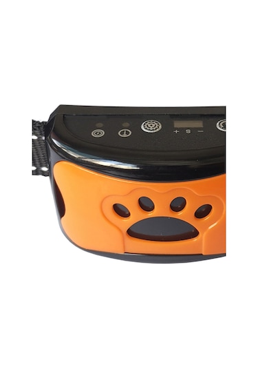 Homyl Köpekler Için Havlama Tasması 7 Seviye Turuncu