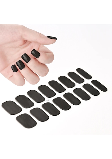 16 İpuçları/adet Yarı Kürlenmiş Jel Tırnak Şeritleri Pembe 21 Renk Seçmek İçin Jel Tırnak Çıkartmalar Çıkartması Bordo Parlak Uv Tırnak Sarar Çıkartmalar Koyu Gri