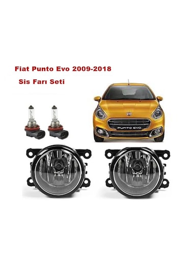 Fiat Punto Evo 2009-2018 Sis Farı Seti 8200074008