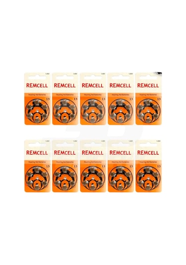 Remcell 13 Numara 1.45V İşitme Cihazı Pili Blister 6 x 10'lu