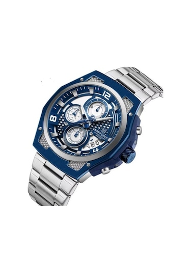 Naviforce Erkek Kol Saati Fonksiyonlu Çelik Kordon 2208 Gümüş