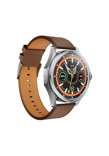 Kalobee Sk44 Business Amoled Ekran 3 Kordonlu Akıllı Saat İphone & Android Uyumlu,48 Mm Gümüş