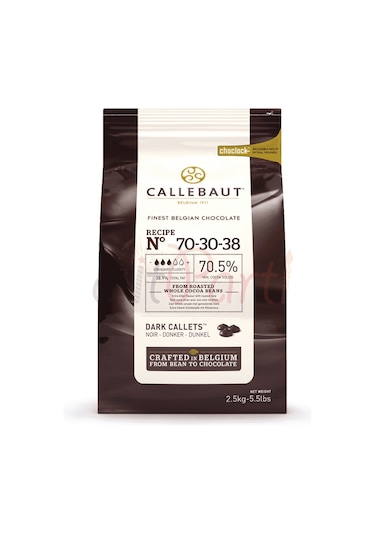 Callebaut Bitter Damla Çikolata 70-30-38 2500 G
