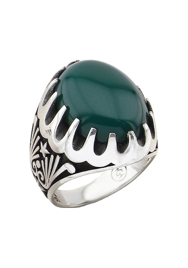 Taja Erkek Yüzük Gümüş 925 Ayar Yeni Model 9825