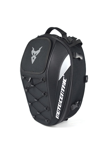 Hallow Motosiklet Kask Çantası 11-MC-0102 Gri Etiket