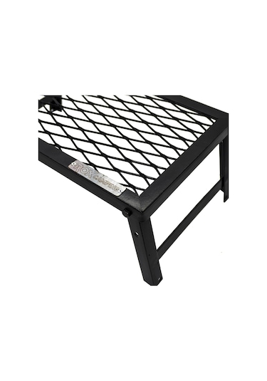 Rox Camping 0122 Ayaklı Ateş Üstü Kamp Izgara X-Large Siyah