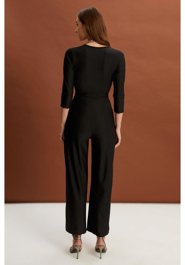 Alexandergardı Kruvaze Yaka Tulum B22-438a 001