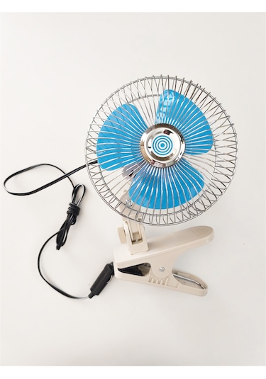 Oto Vantilatör 12 Volt 6 Inç Mandallı Çakmaklık Girişli 6400301
