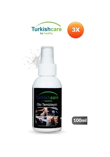 Araç İçi Temizleyici Çok Amaçlı Sprey 100 Ml. Üçlü Set