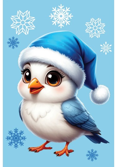 Kim Yeni Yıl İçin Pencere Çıkartmaları 256390692 Beyaz