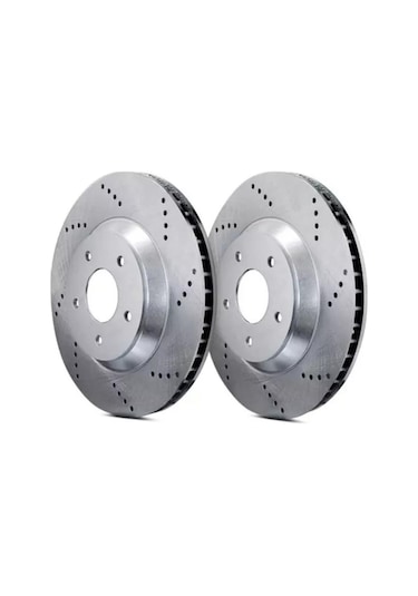 Ebc D Series Premium Oe Replacement Drilled Paır Front