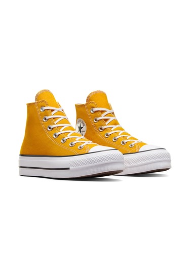 Converse Chuck Taylor All Star Lıf Sarı Kadın High Sneaker 000000000101972037 Sarı