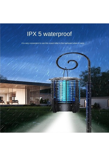 Jialan Şarj Edilebilir Sivrisinek Lamba Flycatcher Böcek