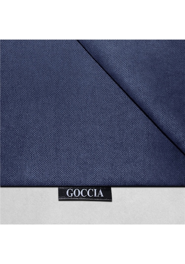 4'lü Kadife Dokulu Kırlent Kılıfı Mavi-1952 - Mavi