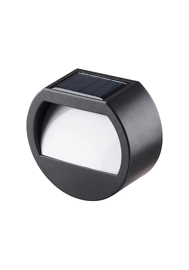 Noas 5w Qua Solar Dış Mekan Duvar Aplik Günışığı Yl84-3001-s Siyah