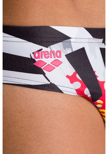 Arena One Akına Brıef Multı- Black Siyah Erkek Mayo 002922105 Siyah-beyaz Siyah - Beyaz
