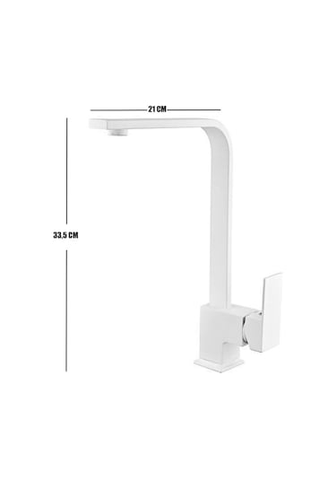 Hms Beyaz Karayel Kare Mutfak Eviye Bataryası