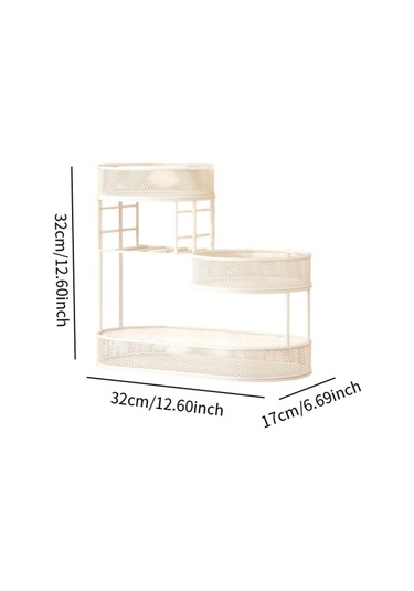 Homyl Meyve Sepet Tepsisi Ekmek Sepeti Sebze Rafı Sebzesi Soğan Beyaz