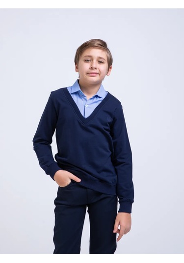 Obmanka Okul İçin Süveter 278159011 Açık Mavi