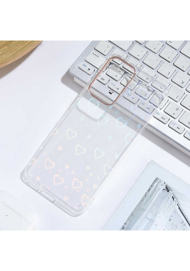 Xiaomi Redmi Note 11 Pro 5g Kılıf Zore Sidney Desenli Sert Kapak Heart No1