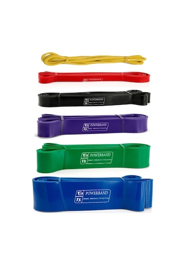 Powerband Direnç Lastiği ve Egzersiz Bandı Yeşil Heavy Yeşil