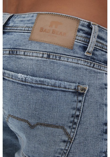 Bad Bear Xavier Jeans Buz Mavi Erkek Denim Pantolon-ıce Blue Mavi